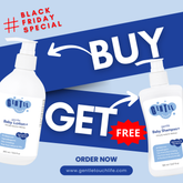 Gentle Touch Baby Lotion & Shampoo Combo | Nourishing + Tear-Free Baby Care