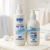 Gentle Touch Wash & Moisture Bundle – Baby Bath + Lotion Combo