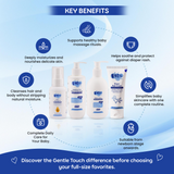 Gentle Touch Complete Baby Care Kit | 4 in 1 Newborn Skincare Combo
