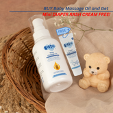 Gentle Touch Organic Calendula Baby Massage Oil – Non-Sticky & Fragrance-Free