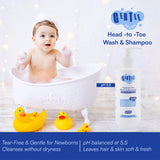 Gentle Touch Baby Head-to-Toe Wash & Shampoo | Tear-Free & pH 5.5