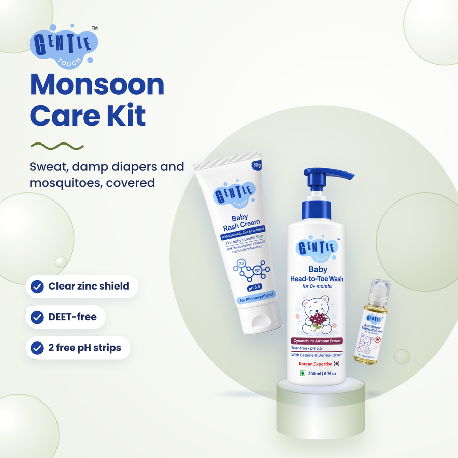 Monsoon Care Kit | Baby Rash & Insect Care
