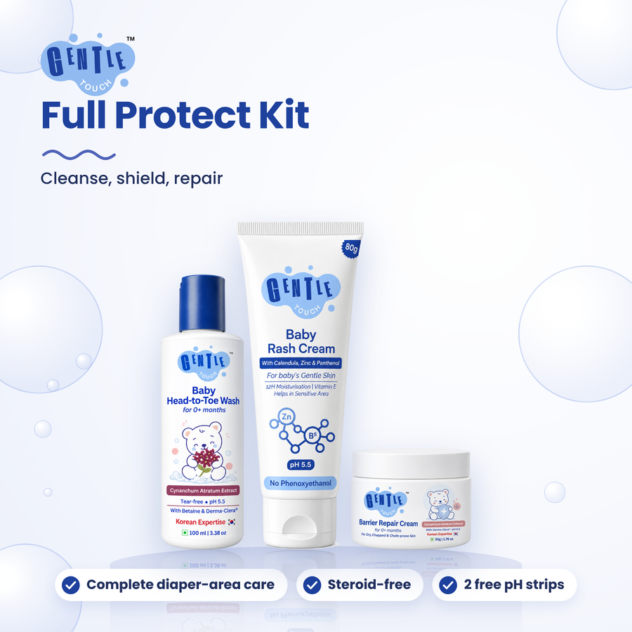 Full Protect Kit | Baby Diaper Rash Care Set