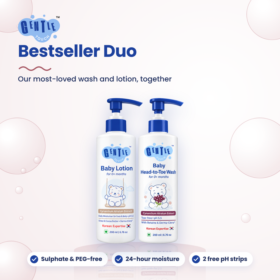 Bestseller Duo | Baby Wash + Lotion