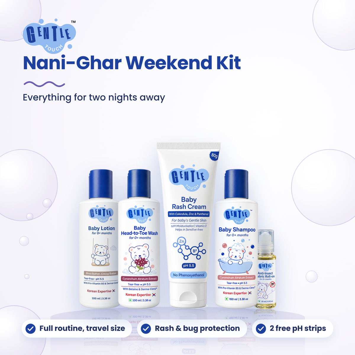 Nani-Ghar Weekend Kit | Baby Travel Set