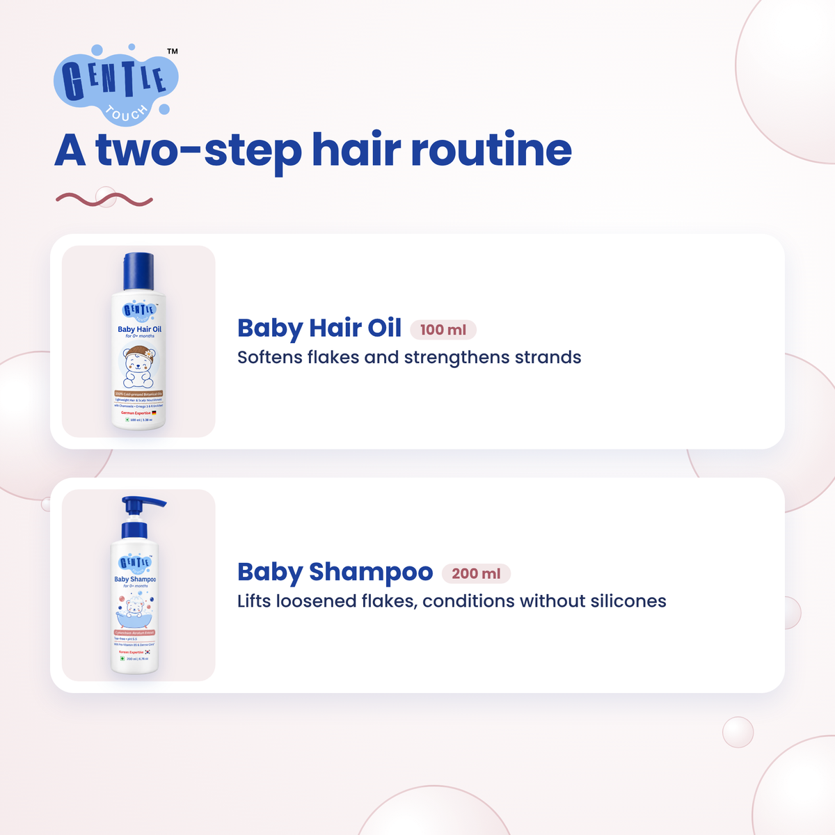 Hair Care Duo | Baby Hair Oil + Shampoo