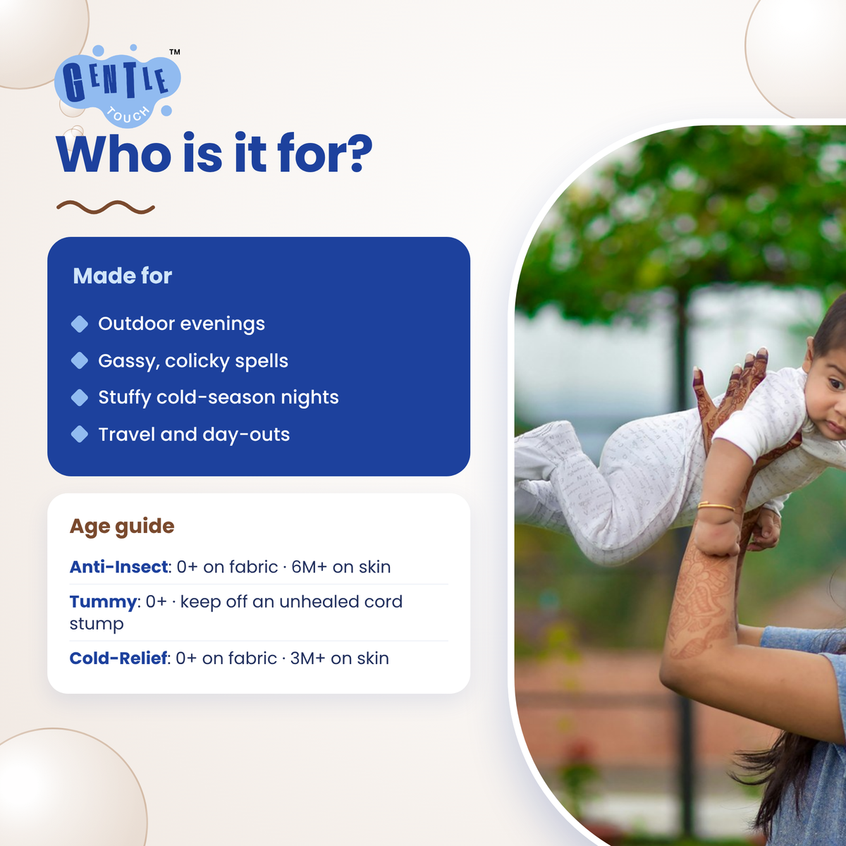 Roll-On Trio | Baby Insect, Tummy & Cold Care