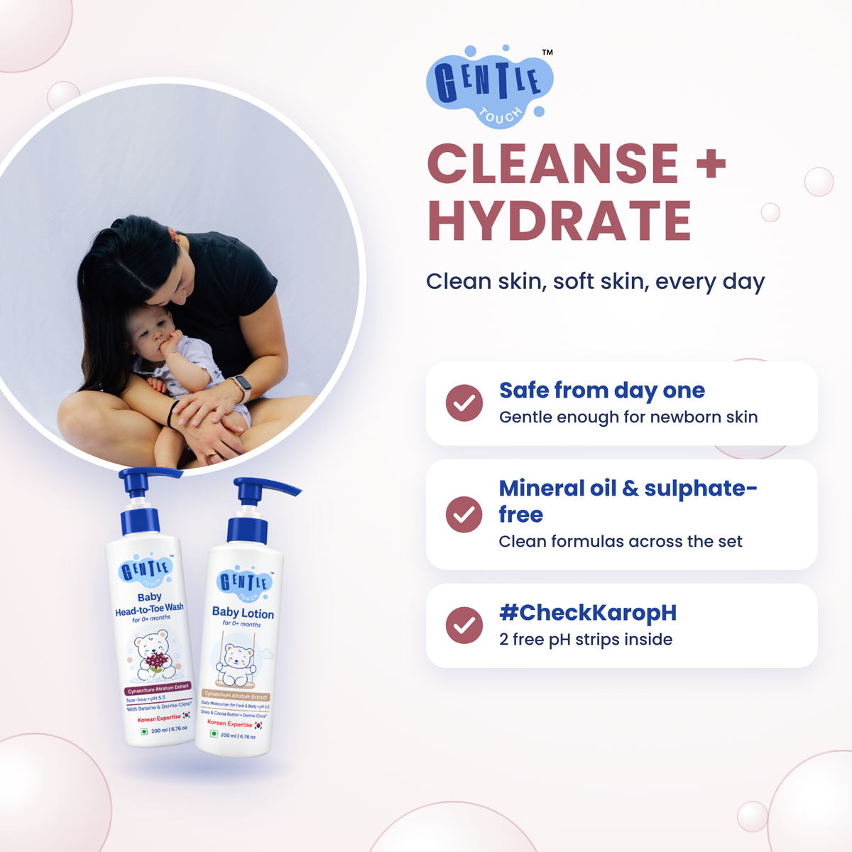 Bestseller Duo | Baby Wash + Lotion