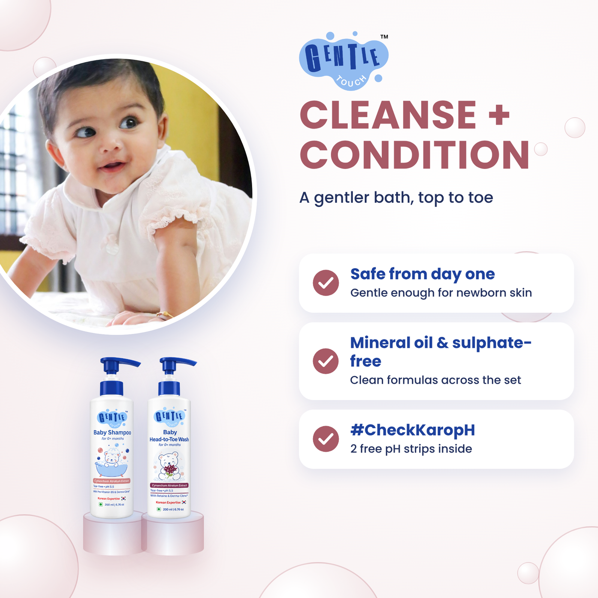 Bath Time Duo | Baby Wash + Shampoo