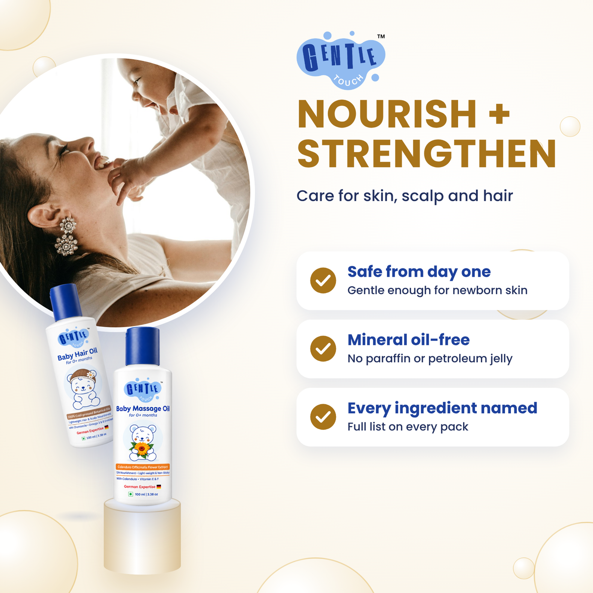 Oil-Up Duo | Baby Massage + Hair Oil