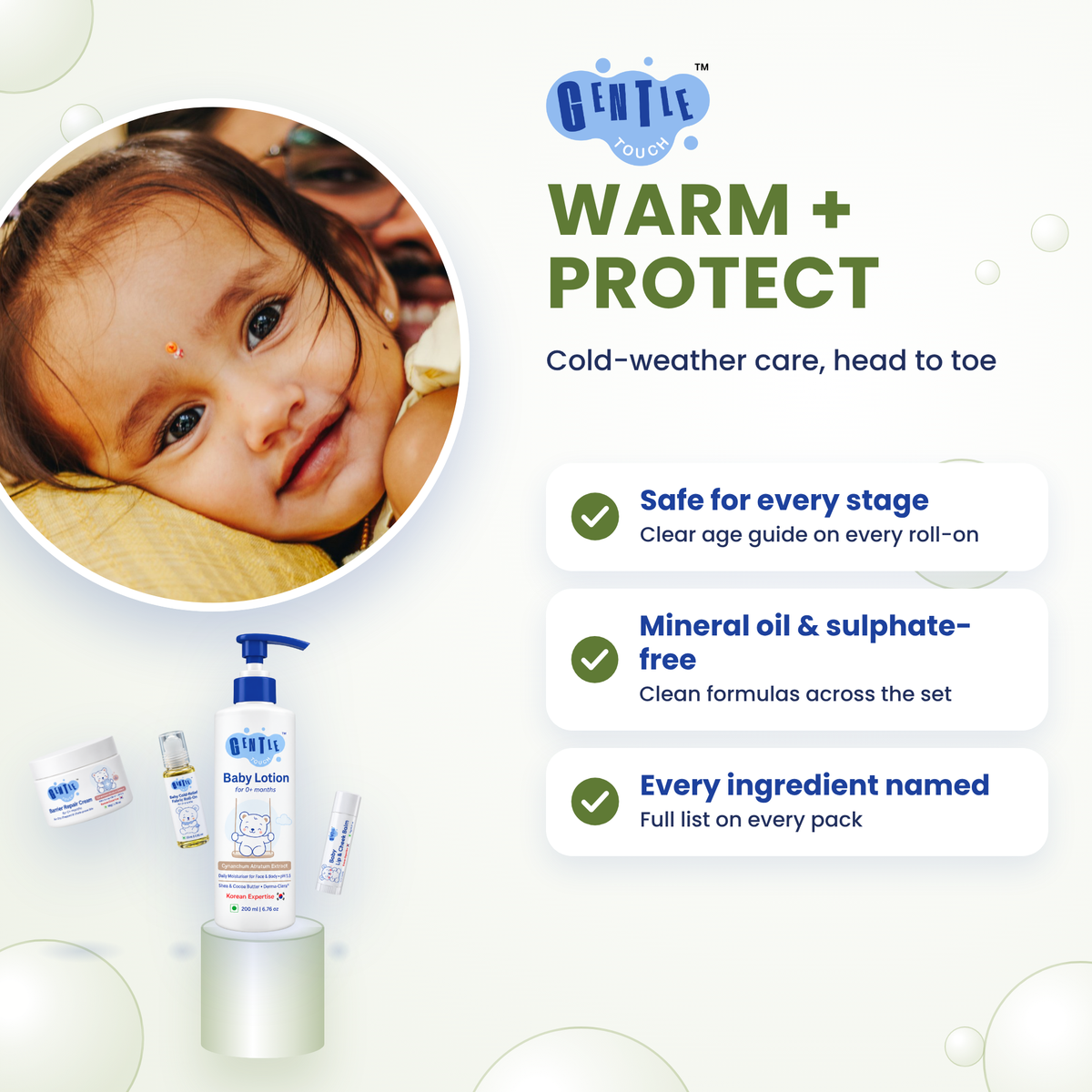 Winter Care Kit | Baby Dry Skin & Cold Care