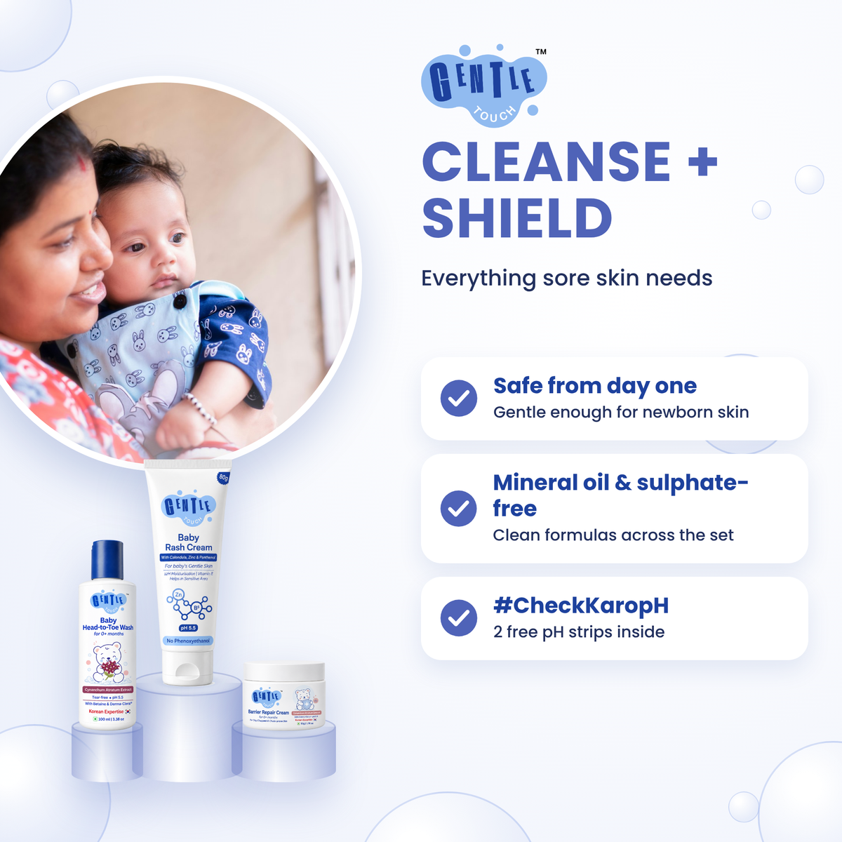 Full Protect Kit | Baby Diaper Rash Care Set