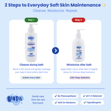Gentle Touch Wash & Moisture Bundle – Baby Bath + Lotion Combo