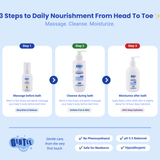 Gentle Touch Bath Time Ritual Kit – 3-Step Baby Skincare Routine