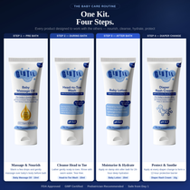 Baby Essentials Trial Kit | 4-in-1 Mini Baby Care