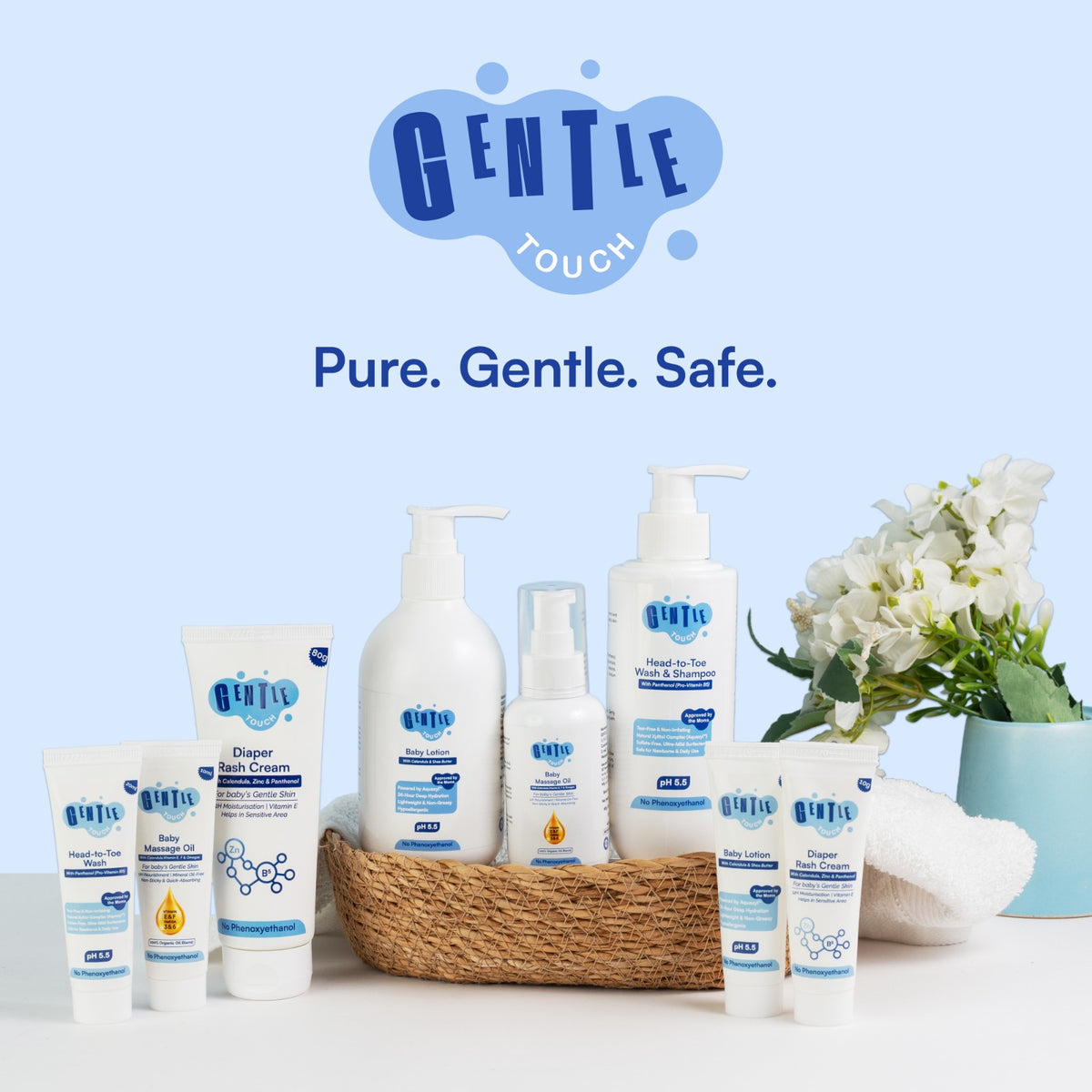 Baby Head-to-Toe Wash & Shampoo | Tear-Free & pH 5.5